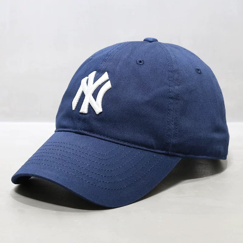 Large standard navy blue-ny scanning code