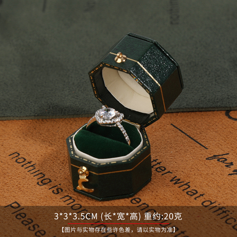 Octagonal high-end vine green (with outer box) *regular