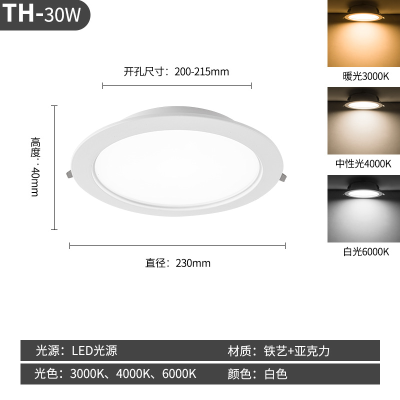 30W opening 200mm