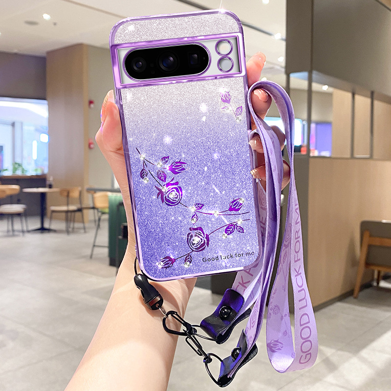 [Lilac purple] with lanyard