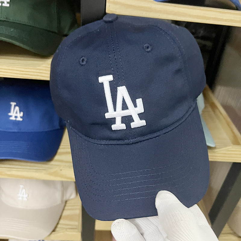 Large standard navy blue-la scanning code